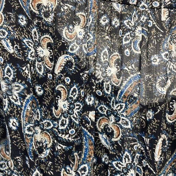 Free People Lolita Paisley Print Blouse - Picture 3 of 12